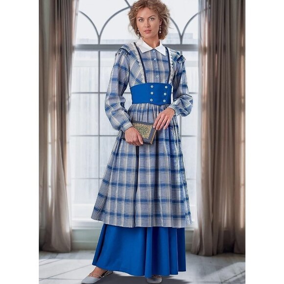 McCalls Sewing Pattern 8184 Costume Steampunk Adventurer Dress Misses Size 6-14 - Picture 4 of 7